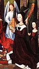 Triptych Canvas Paintings - The Donne Triptych [detail 5, central panel]